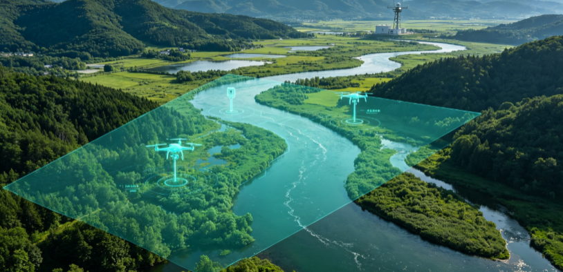 林口县GEO 全域空间监测筑牢生态屏障，空间技术支撑环境治理与灾害防御