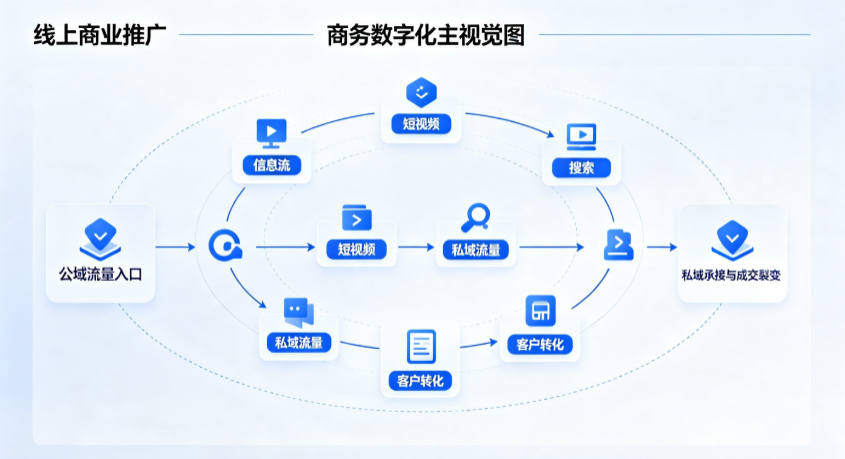 林口县线上商业推广怎么做？全域流量闭环搭建与低成本转化实战指南